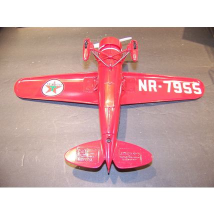 WINGS OF TEXACO 1929 LOCKHEED AIR EXPRESS DIE CAST COIN BANK AIRPLANE