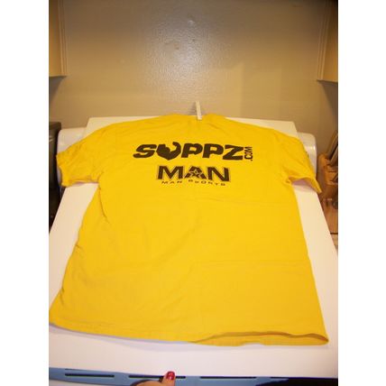 MAN SPORTS SUPPZ.COM ITS GAME DAY BABY T SHIRT BRAND NEW NEVER WORN FITNESS