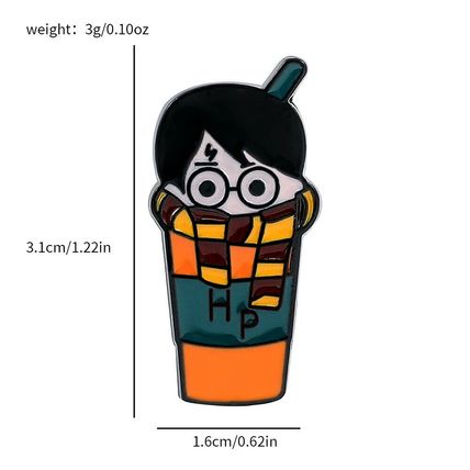 Harry Potter Metal Pin Badge Brand New Novelty HP Film Gift