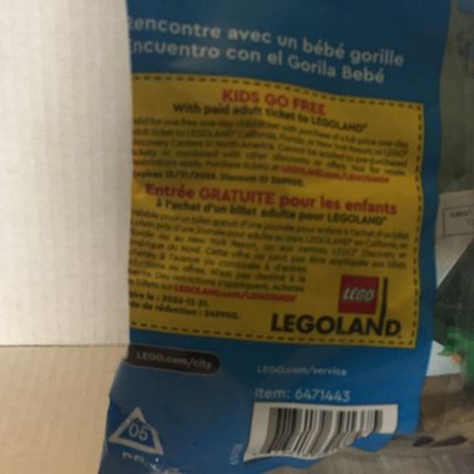 NEW Official Lego City Baby Gorilla Encounter Polybag Set #30665 - 34 pieces