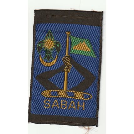 Scout Badge Malaysia - Sabah - Ribbon (L1)