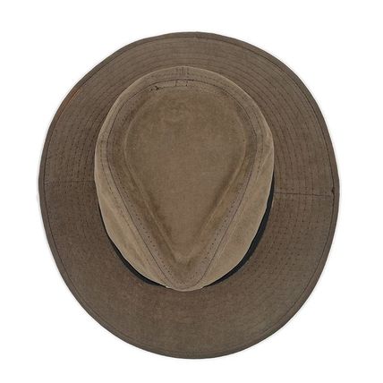 Mossy Oak Waxed Canvas UPF50+ Wide Brim Structured Hat For Outdoors