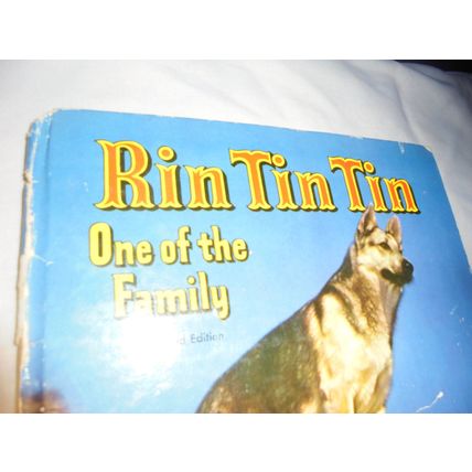 1953 RIN TIN TIN : One of the Family! Children's Book! $9.00 Shipped!
