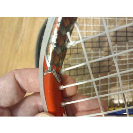 Prince Triple Threat and Power Ring Quantum Squash Rackets [Both Have Damage]