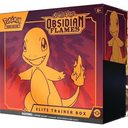 Pokemon Scarlet & Violet 3 Obsidian Flames Elite Trainer Box