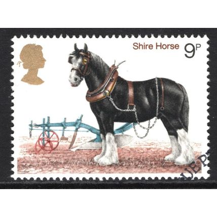 GREAT BRITAIN 1978: HORSES - 9p USED (G10)