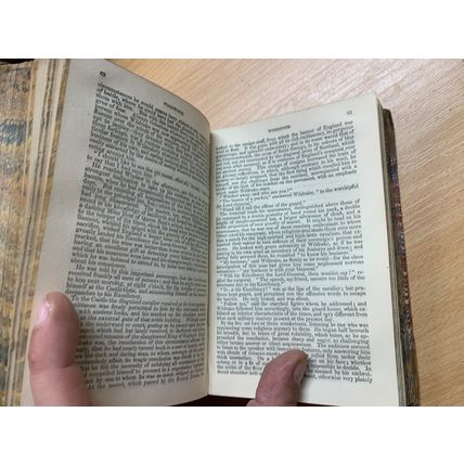 1863 SIR WALTER SCOTT THE TALISMAN/CANONGATE/WOODSTOCK ANTIQUE HB BOOK (P4)