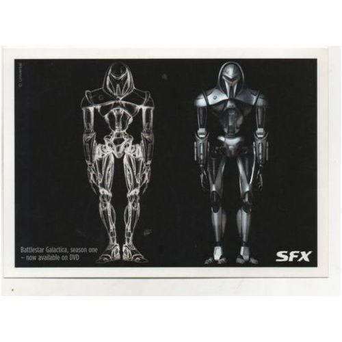 SFX 2005 postcard - Battlestar Galactica Cylon