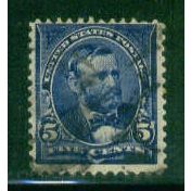 Used 281 5c Ulysses S. Grant Barely Clears M04815