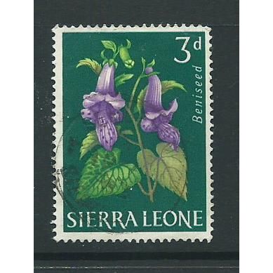 Sierra Leone sg246 sg 246 used flower