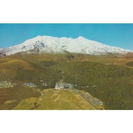 The Chateau Tongariro National Park New Zealand Postcard