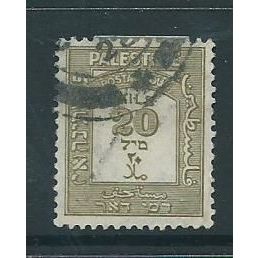 palestine stamps postage due sgd19 sg d19 used