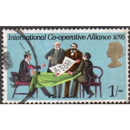 1970 Anniversaries. 1/-d Value. International Co-op Alliance. Fine Used