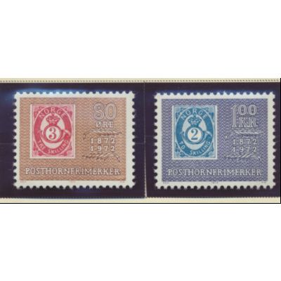 Norway Stamps Scott #584 To 585, Mint Hinged
