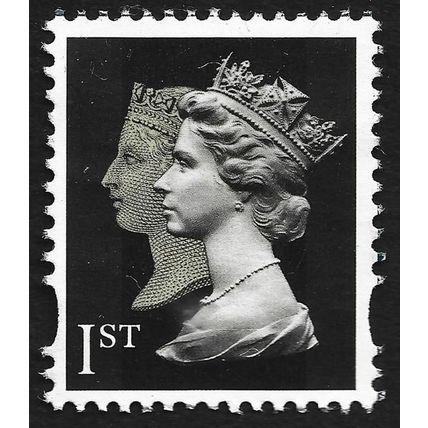GB 2009 Q. Victoria and QE2 1st P14.75 x 14 Sc#MH394 USED @I234