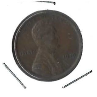 1919 US Lincoln Cent XF/AU