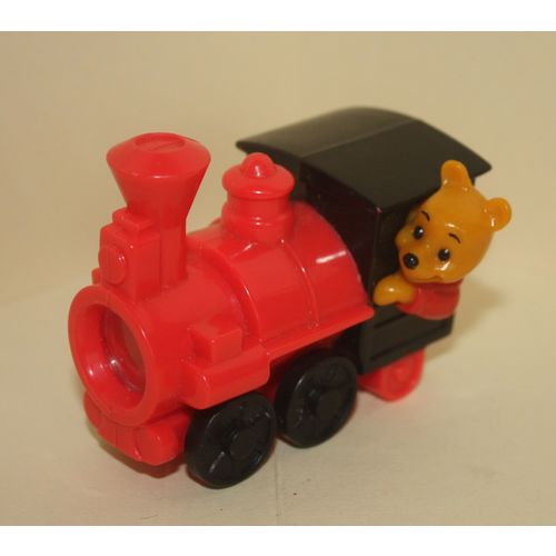 1995 McDonalds Disneyland Adventures Winnie the Pooh Red & Black Train