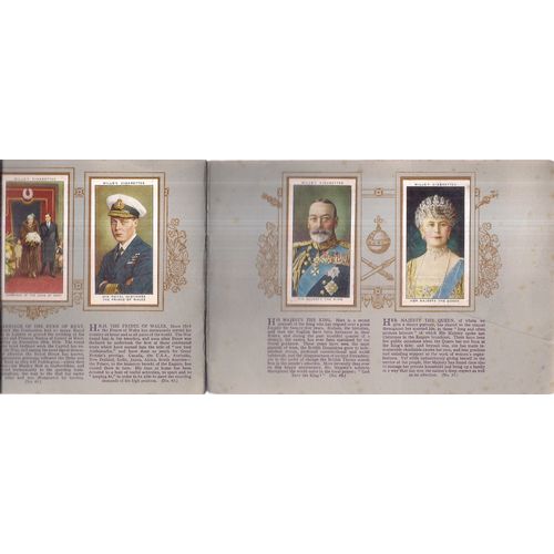 THE REIGN OF KING GEORGE V, 1910 - 1935 . cigarette cards by W.D. & H.O. Wills #