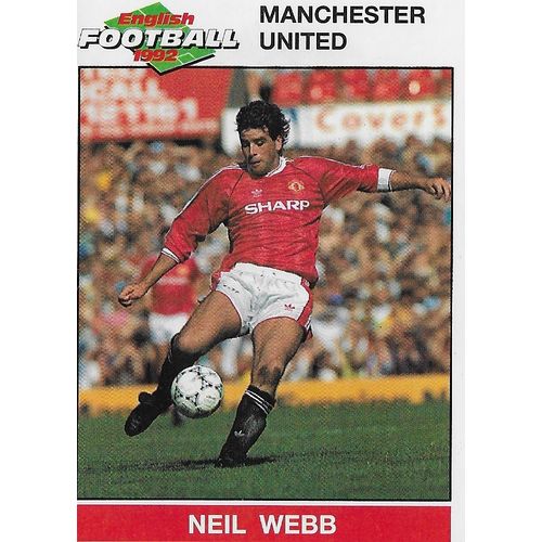 Panini's English Football 1992 Stickers: No.128 - Webb (Neil)