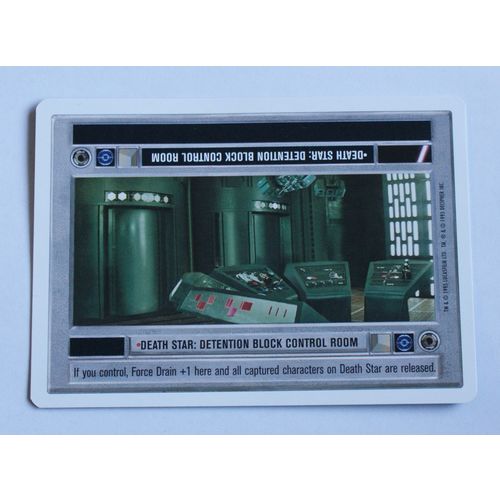 Star Wars CCG: Premier Unlimited # Death Star Detention Block Control Room light