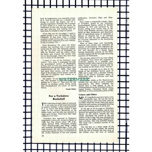 (108) David Storey Wakefield Author - 1972 Small Article
