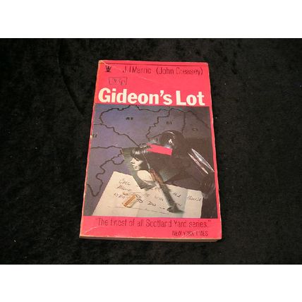Gideon's Lot by John Creasey writing as JJ Marric