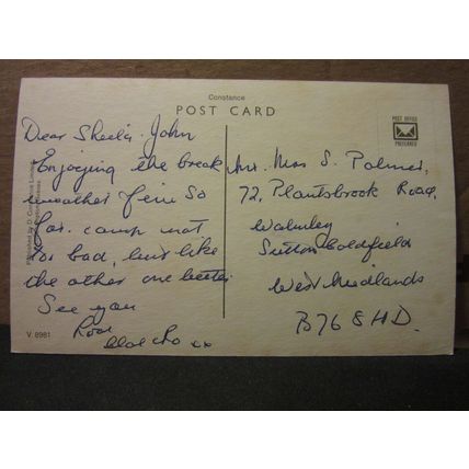 multiview, BOGNOR REGIS, SUSSEX used postcard by Constance not posted =