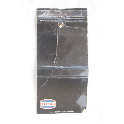 old Matchbook Cover - Total Oil