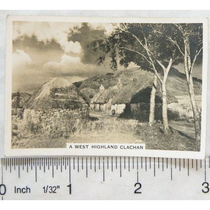1939 Senior Service Beautiful Scotland No. 45 West Highland Clachan