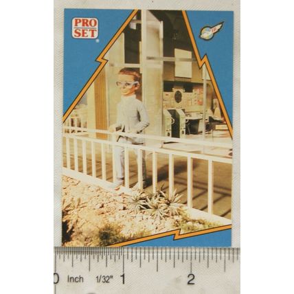 1992 Pro Set Thunderbirds card No. 084 Mastermind Brains