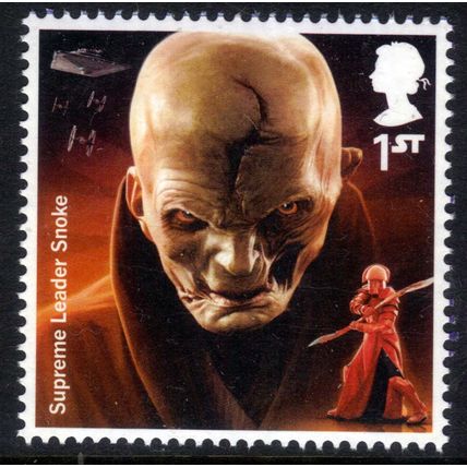 GB 2017 QE2 1st Star Wars Supreme Leader Snoke Umm SG 4009 ( J750 )