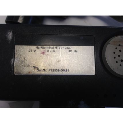 KAMMANN HANDTERMINAL HT3/12539 TEACH PENDANT/ROBOT CONTROLLER,HT3 12539,24V,DG