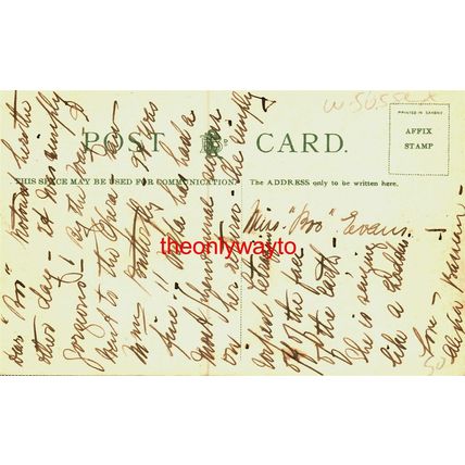 Arundel Castle, Sussex, Rare Early Postcard