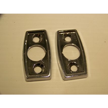 MOPAR HEADREST BEZELS OEM PAIR #2858056