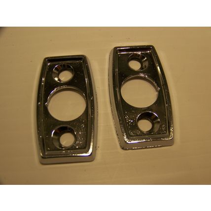 MOPAR HEADREST BEZELS OEM PAIR #2858056