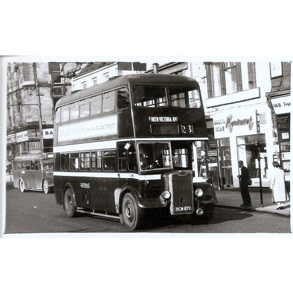 Black & White Photograph of Gateshead & District Omnibus Co. Ltd. - BCN 870