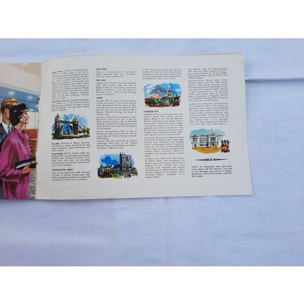 Vintage 1950's Regent Palace Hotel Brochure
