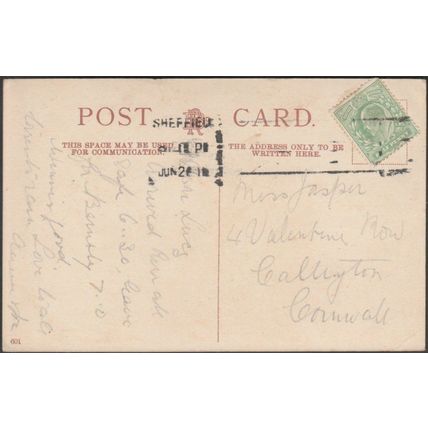Town Hall, Sheffield, Yorkshire, c.1910 - Brown & Rawcliffe Postcard
