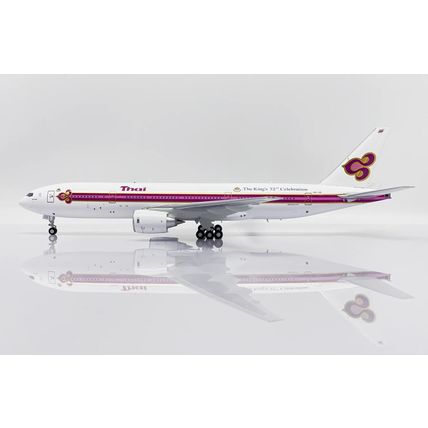 B777-200 THAI AIRWAYS REG: HS-TJG W/STAND - JC WINGS XX20056 1/200 - PRE ORDER