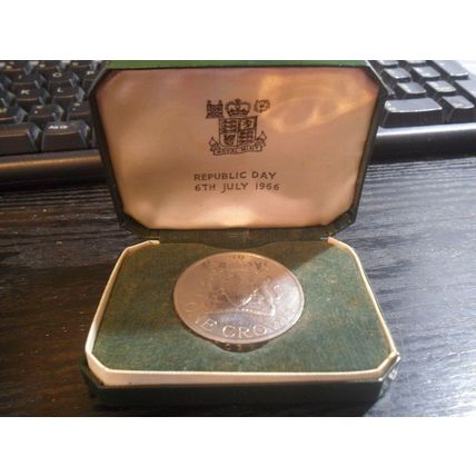 1964 & 1966 1st coinage Malawi.