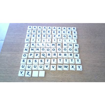 Harry Potter SCRABBLE - SEE NOTES (Missing Parts) Mattel Games (2018)