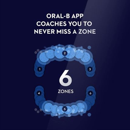 Oral-B Io Deep Clean + Protect Rechargeable Electric Toothbrush, White with a Io