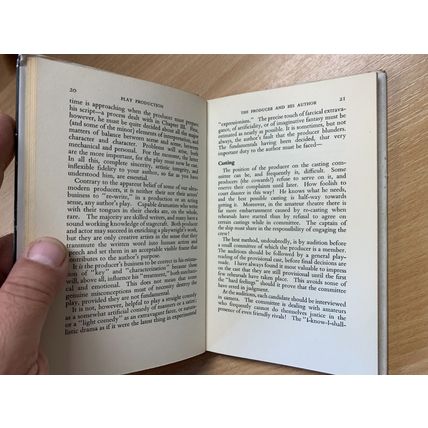 1953 1ST EDITION "PLAY PRODUCTION" CONRAD CARTER HARDBACK BOOK (P2)