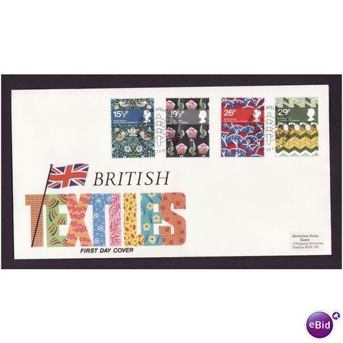 GREAT BRITAIN 1982 BRITISH TEXTILES BUREAU FIRST DAY COVER#1
