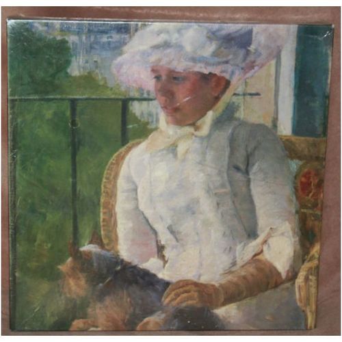 1991 Battle Road Press Susan on a Balcony 500+ Piece Puzzle - Sealed