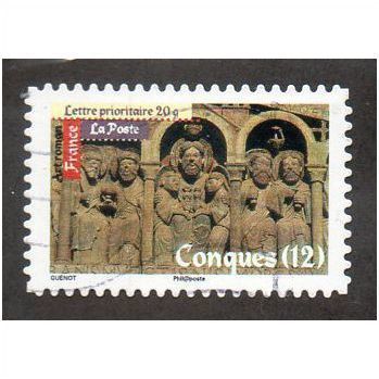 FRA 2010 (56c) 'ART -CONQUES 12' FINE USED (EBID21564)