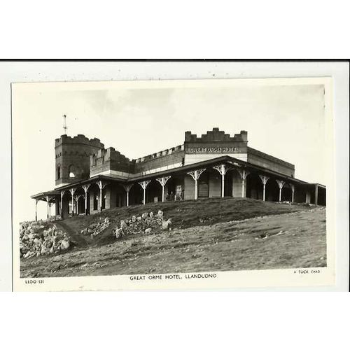 Wales LLANDUDNO Great Orme Hotel Postcard by Tuck (LLDO.131)