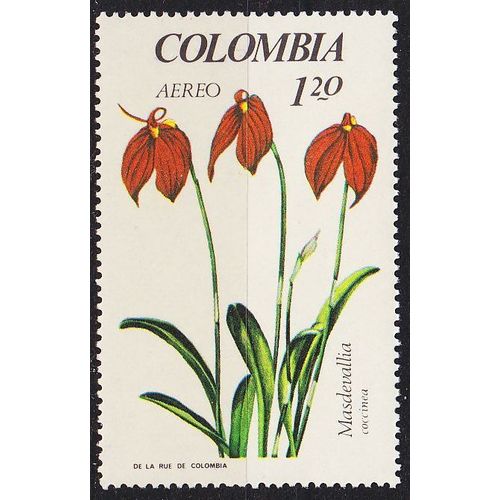KOLUMBIEN COLOMBIA [1967] MiNr 1101 ( **/mnh ) Blumen
