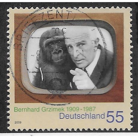 GER 2009 55c 'BERNHARD GRZIMEK' FINE USED (EBID 54-288)
