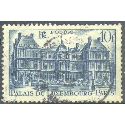 France 1946 - SG978 - 10fr blue - Luxembourg Palace - used 2